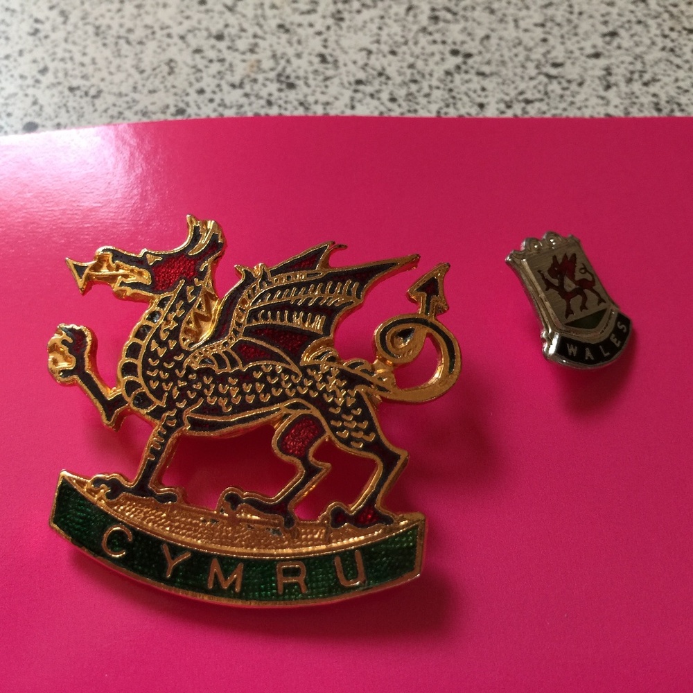 Welsh pin and tie tack